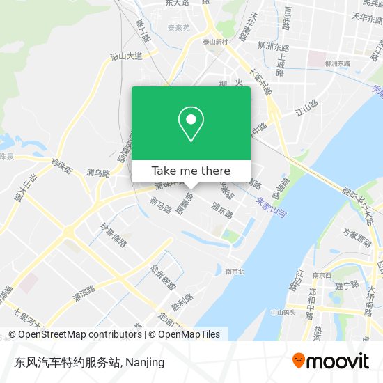 东风汽车特约服务站 map