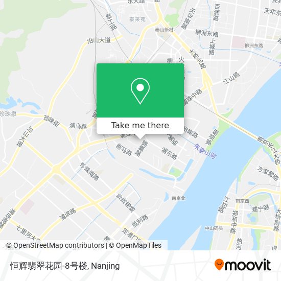 恒辉翡翠花园-8号楼 map