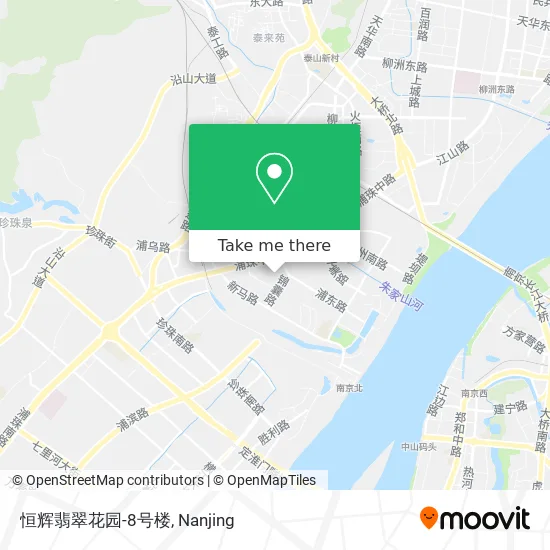 恒辉翡翠花园-8号楼 map
