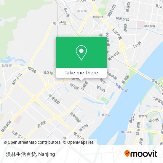 澳林生活百货 map