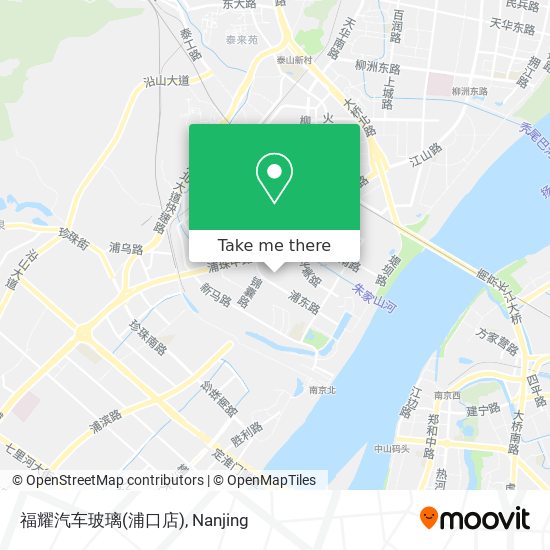 福耀汽车玻璃(浦口店) map