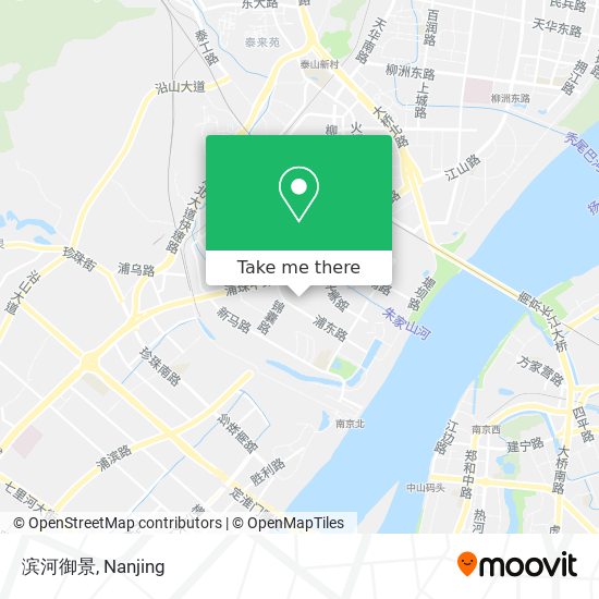 滨河御景 map