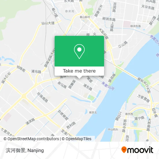 滨河御景 map