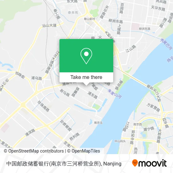 中国邮政储蓄银行(南京市三河桥营业所) map