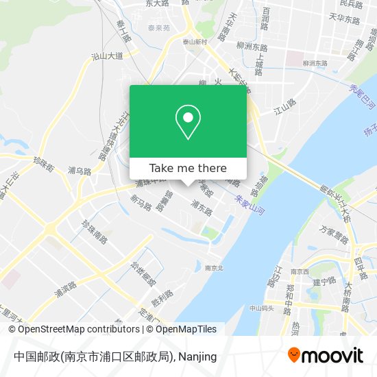 中国邮政(南京市浦口区邮政局) map