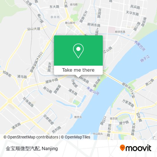 金宝顺微型汽配 map