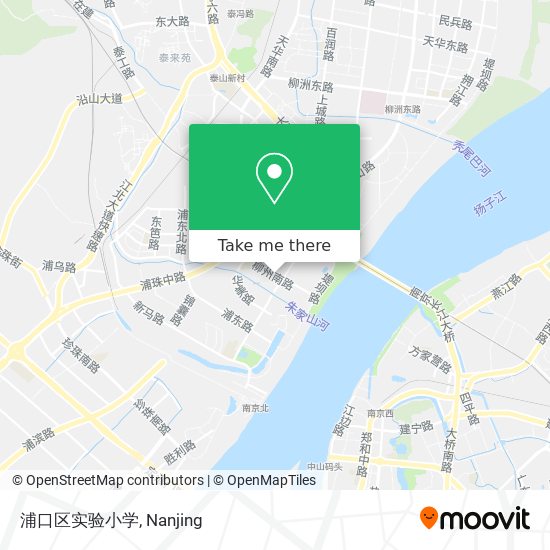 浦口区实验小学 map