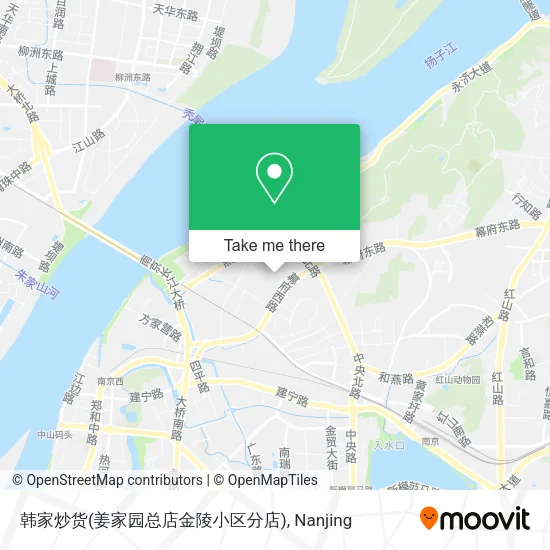 韩家炒货(姜家园总店金陵小区分店) map