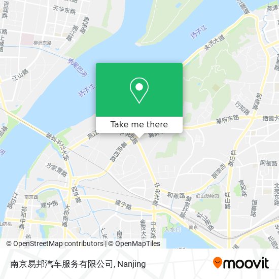 南京易邦汽车服务有限公司 map