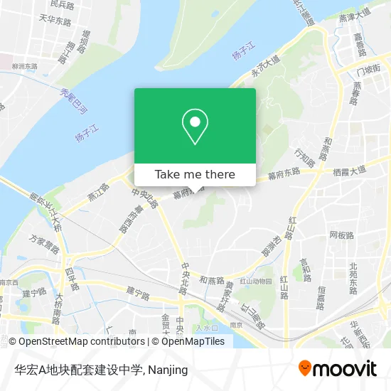 华宏A地块配套建设中学 map