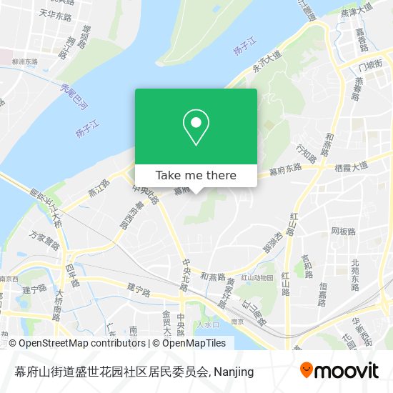 幕府山街道盛世花园社区居民委员会 map