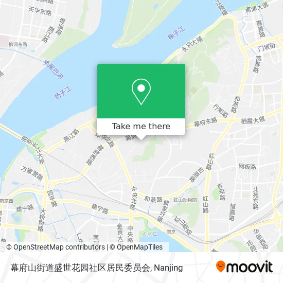 幕府山街道盛世花园社区居民委员会 map