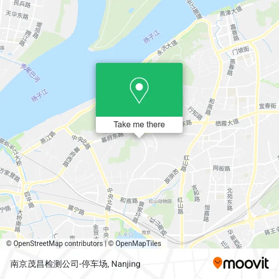 南京茂昌检测公司-停车场 map