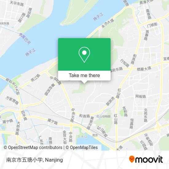 南京市五塘小学 map