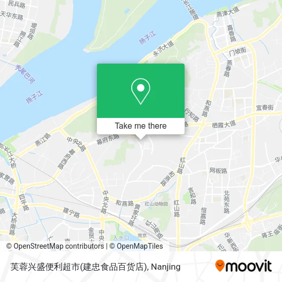 芙蓉兴盛便利超市(建忠食品百货店) map