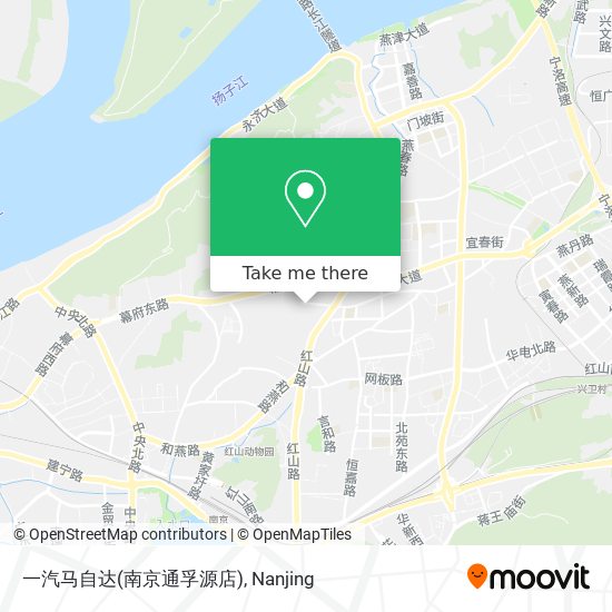 一汽马自达(南京通孚源店) map