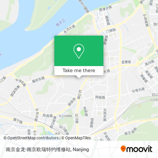 南京金龙-南京欧瑞特约维修站 map