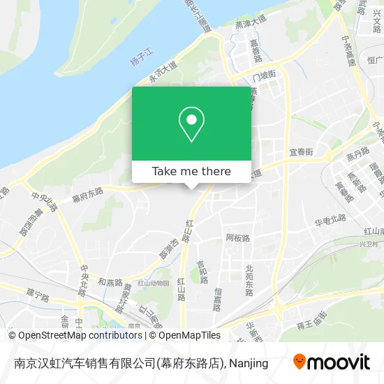 南京汉虹汽车销售有限公司(幕府东路店) map