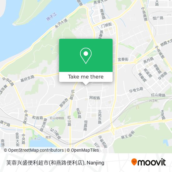 芙蓉兴盛便利超市(和燕路便利店) map