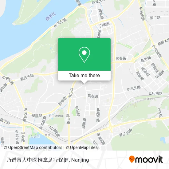 乃进盲人中医推拿足疗保健 map