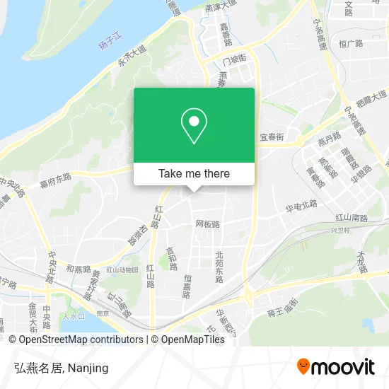 弘燕名居 map