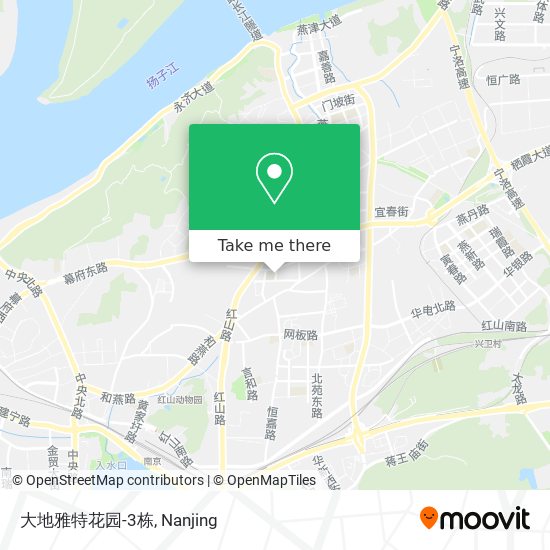 大地雅特花园-3栋 map