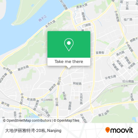 大地伊丽雅特湾-20栋 map