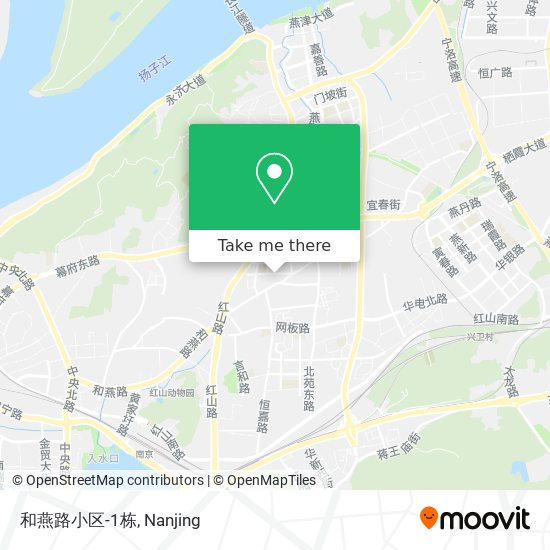 和燕路小区-1栋 map