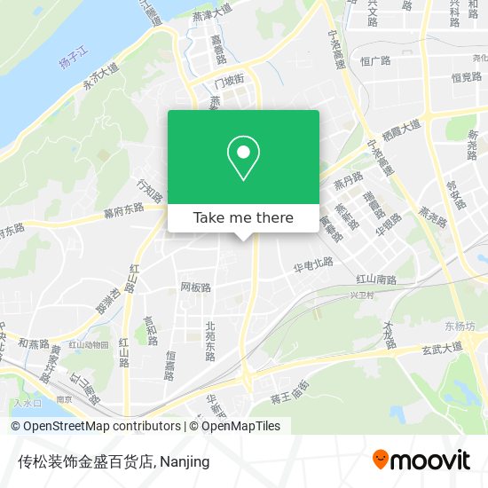 传松装饰金盛百货店 map
