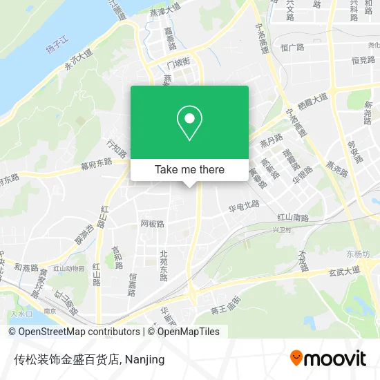 传松装饰金盛百货店 map