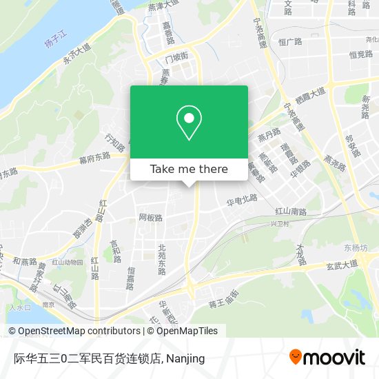 际华五三0二军民百货连锁店 map