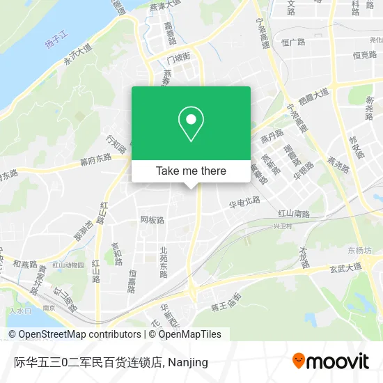 际华五三0二军民百货连锁店 map