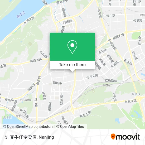 迪克牛仔专卖店 map