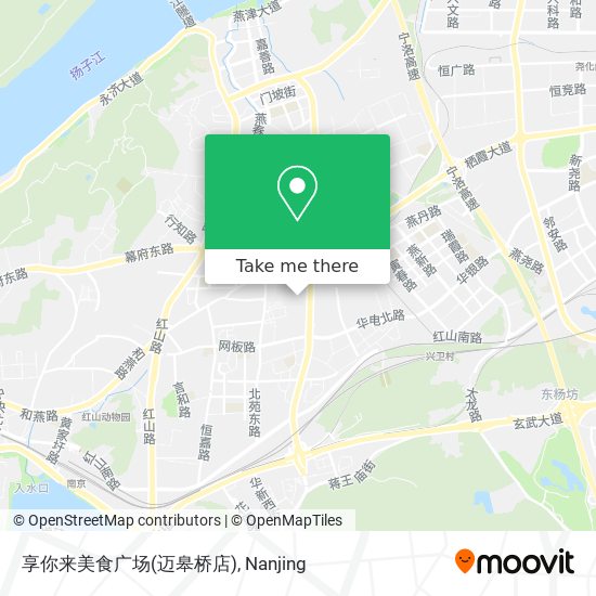 享你来美食广场(迈皋桥店) map