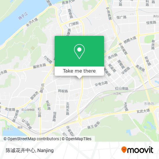 陈诚花卉中心 map