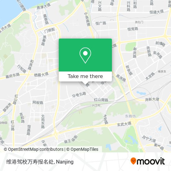 维港驾校万寿报名处 map