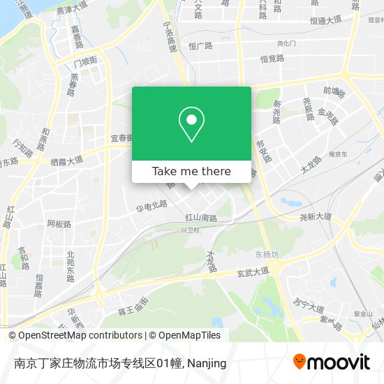南京丁家庄物流市场专线区01幢 map