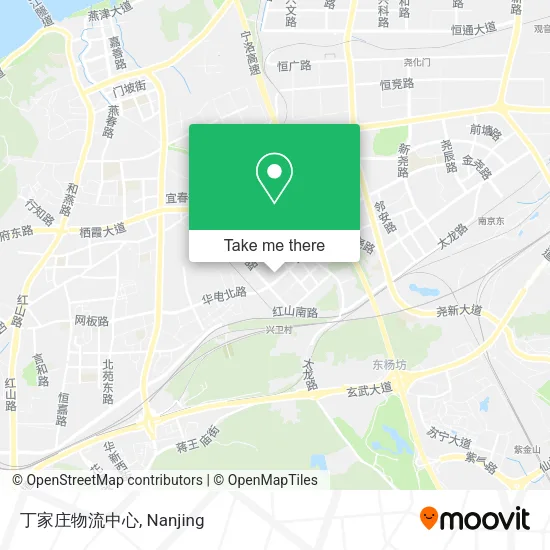 丁家庄物流中心 map