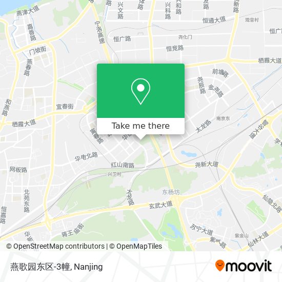 燕歌园东区-3幢 map
