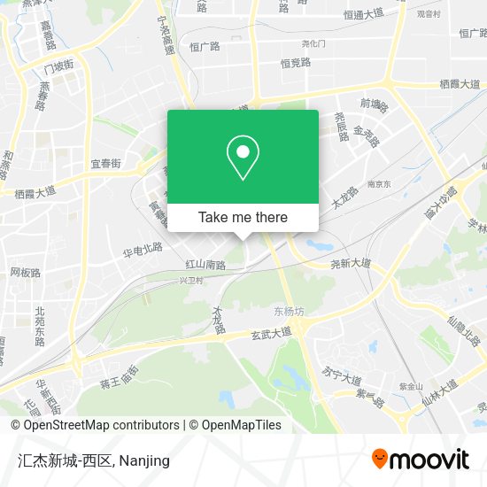 汇杰新城-西区 map