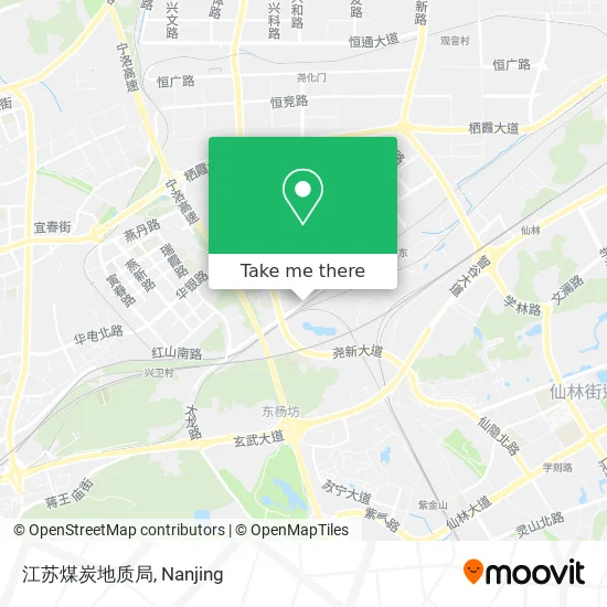 江苏煤炭地质局 map