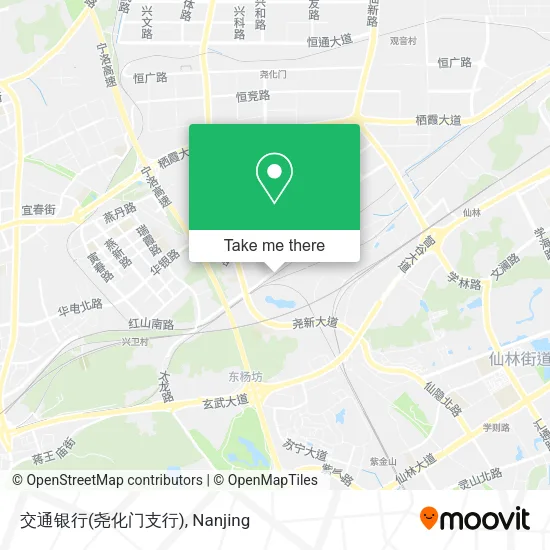 交通银行(尧化门支行) map
