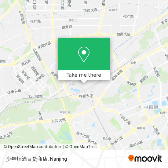 少年烟酒百货商店 map