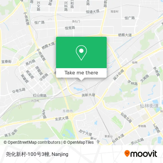 尧化新村-100号3幢 map