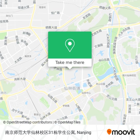 南京师范大学仙林校区31栋学生公寓 map