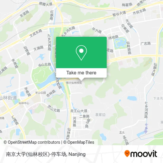 南京大学(仙林校区)-停车场 map