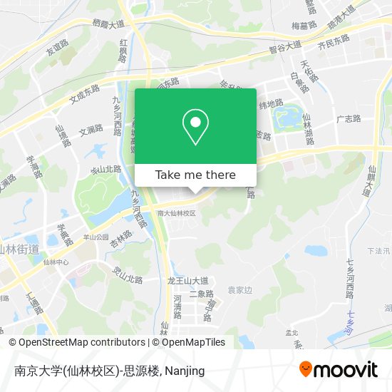 南京大学(仙林校区)-思源楼 map