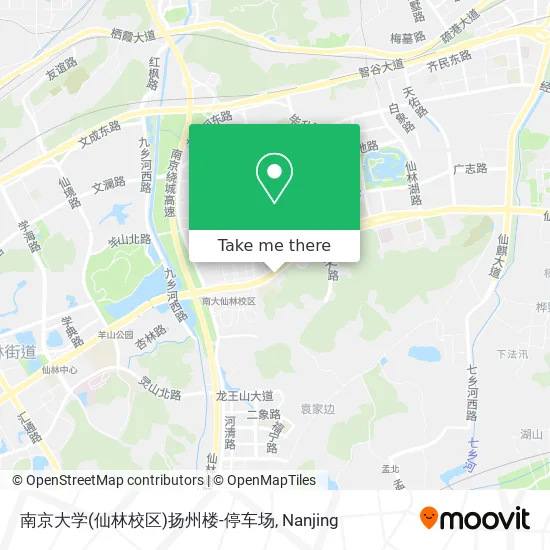南京大学(仙林校区)扬州楼-停车场 map
