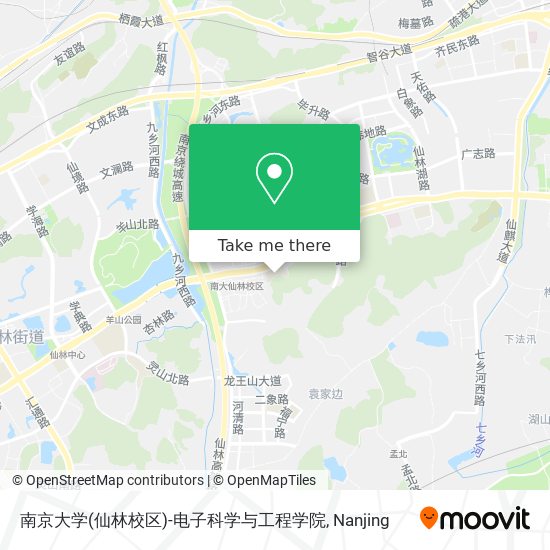 南京大学(仙林校区)-电子科学与工程学院 map
