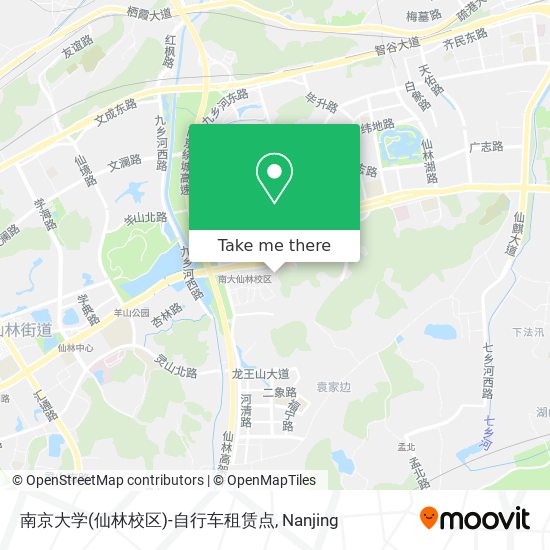 南京大学(仙林校区)-自行车租赁点 map